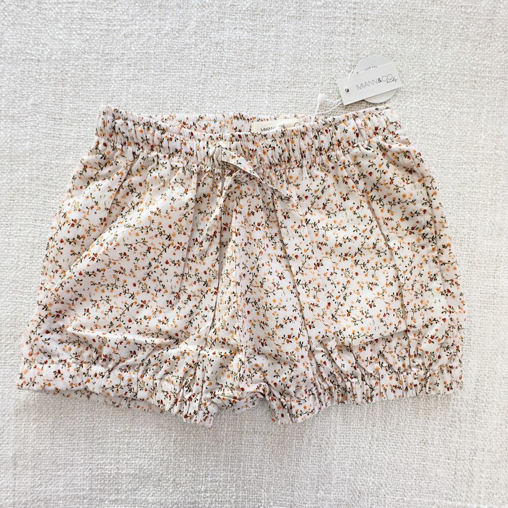 NWT Miann & Co Organic Floral Shorts 4